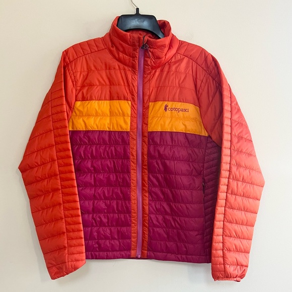 Cotopaxi NWT Women's Capa Insulated Jacket in Canyon/Raspberry, size S - Picture 4 of 15